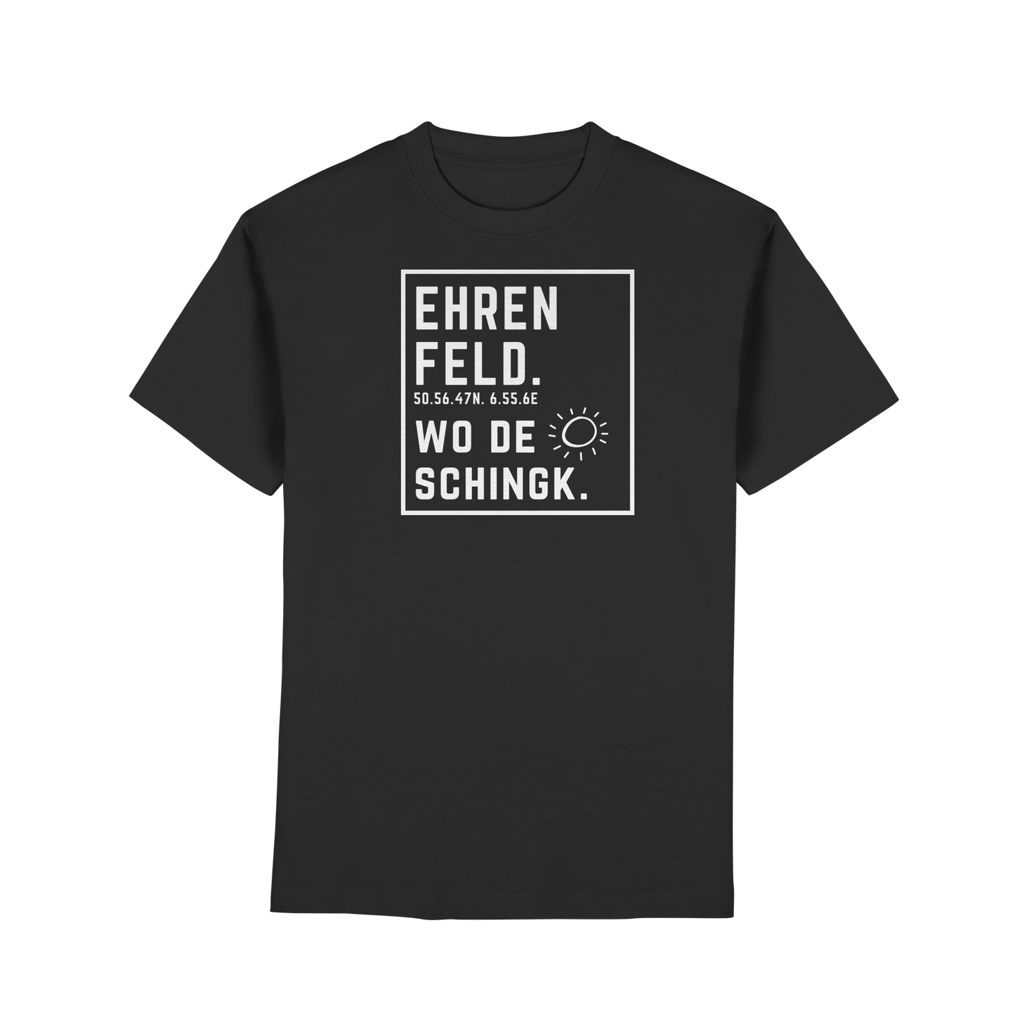 Wo de Sonn schingk - Ehrenfeld Druck - Premium Classic T-Shirt