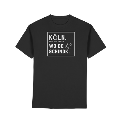 Wo de Sonn schingk - Köln Druck - Premium Classic T-Shirt