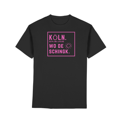Wo de Sonn schingk - Köln Druck  - Premium Classic T-Shirt