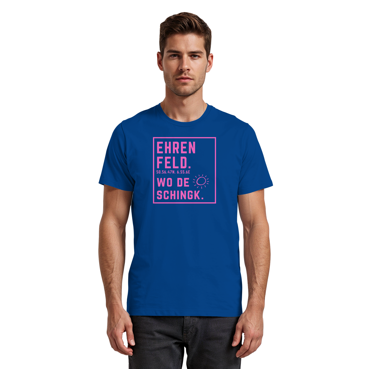 Wo de Sonn schingk - Ehrenfeld Druck   - Premium Classic T-Shirt