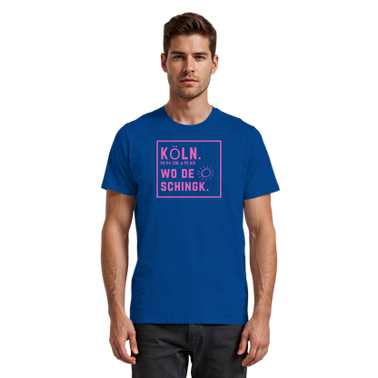 Wo de Sonn schingk - Köln Druck  - Premium Classic T-Shirt