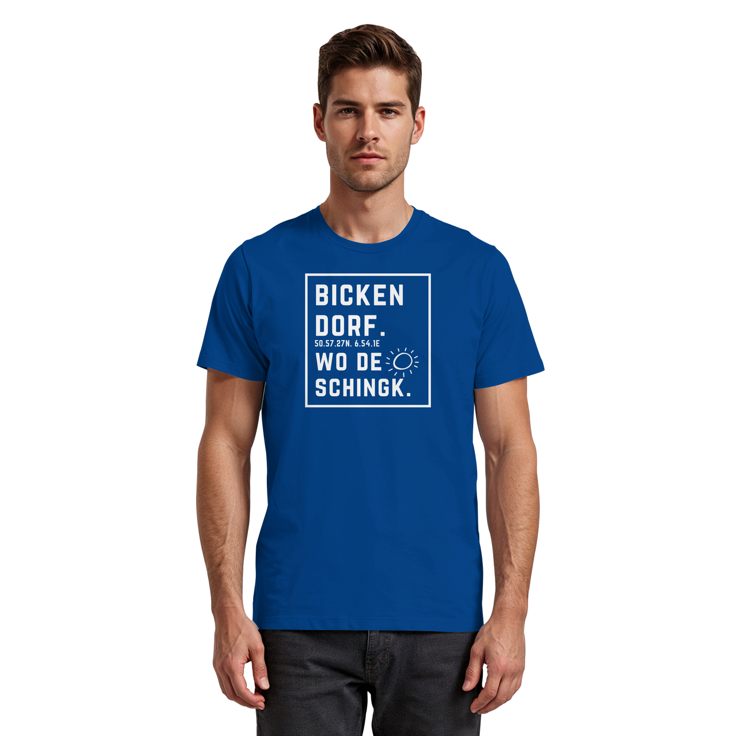 Wo de Sonn schingk - Bickendorf Druck - Premium Classic T-Shirt