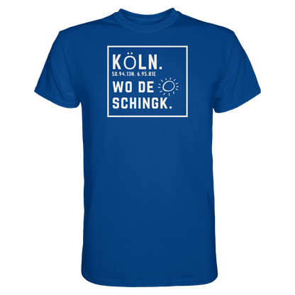 Wo de Sonn schingk - Köln Druck - Premium Classic T-Shirt