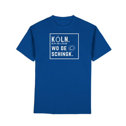 Wo de Sonn schingk - Köln Druck - Premium Classic T-Shirt