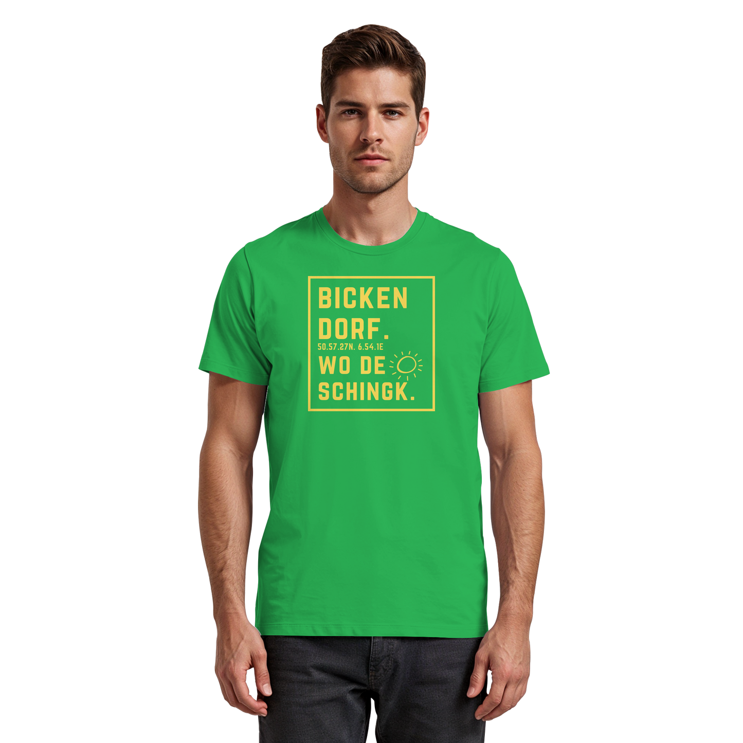 Wo de Sonn schingk - Bickendorf Druck - Premium Classic T-Shirt