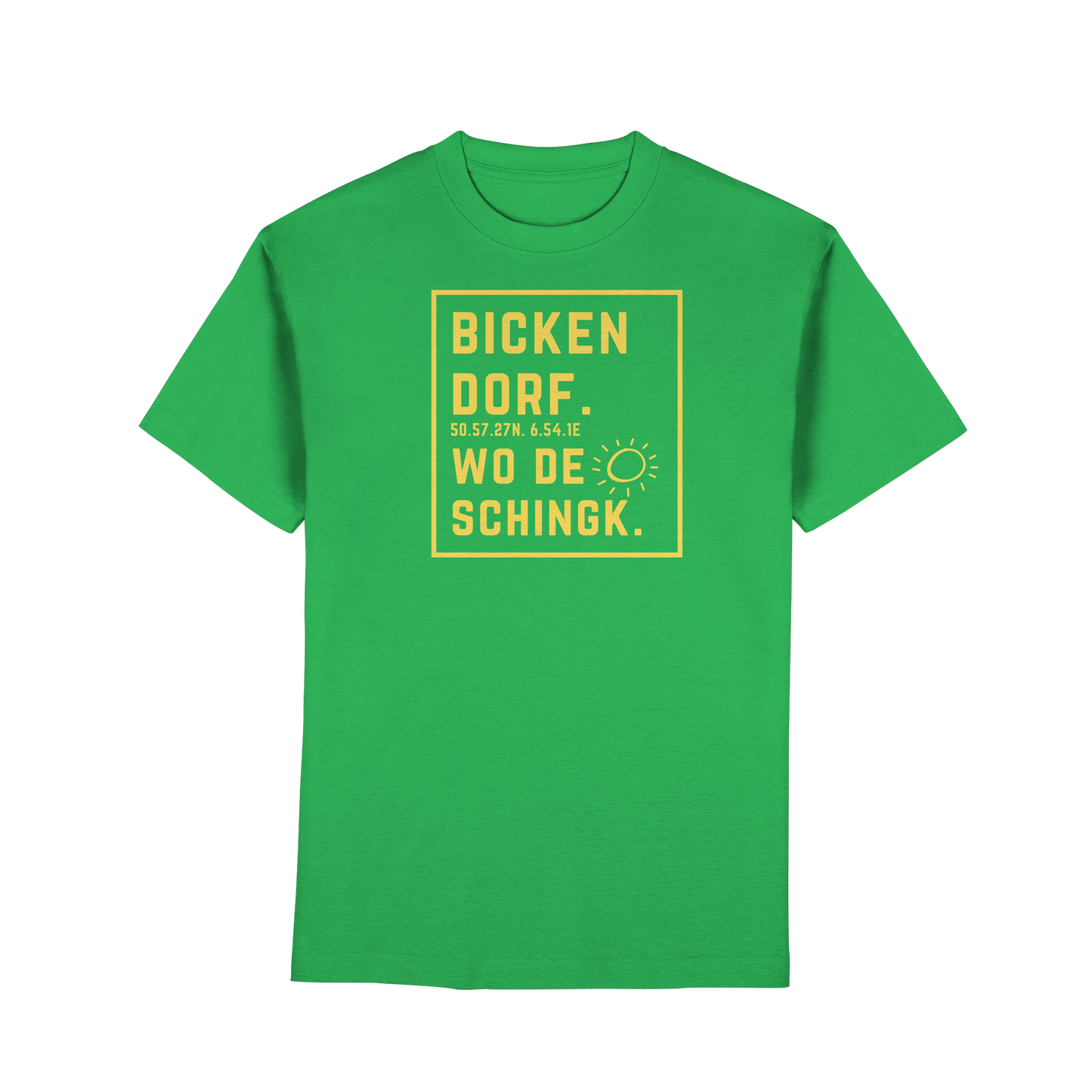 Wo de Sonn schingk - Bickendorf Druck - Premium Classic T-Shirt