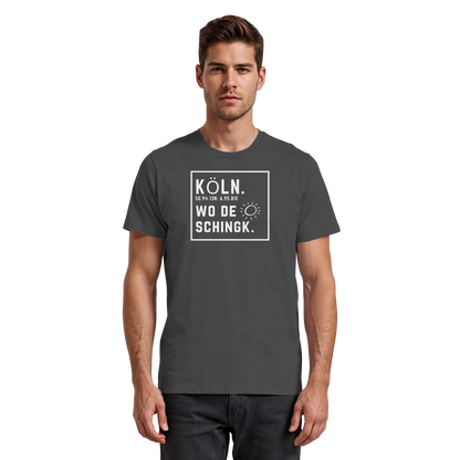 Wo de Sonn schingk - Köln Druck - Premium Classic T-Shirt