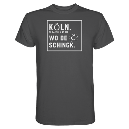 Wo de Sonn schingk - Köln Druck - Premium Classic T-Shirt