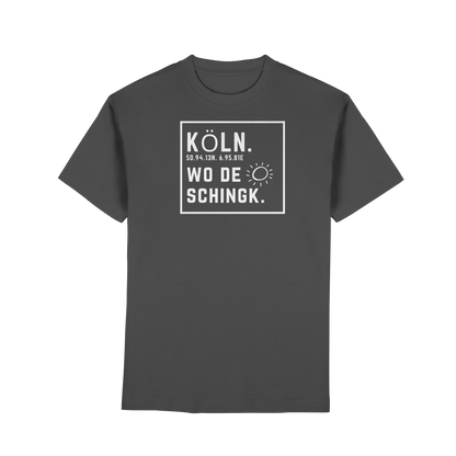 Wo de Sonn schingk - Köln Druck - Premium Classic T-Shirt
