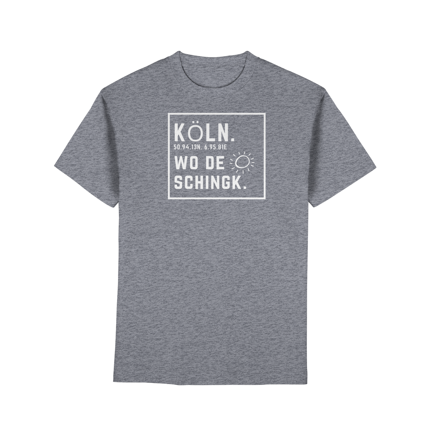 Wo de Sonn schingk - Köln Druck - Premium Classic T-Shirt