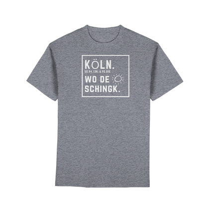 Wo de Sonn schingk - Köln Druck - Premium Classic T-Shirt