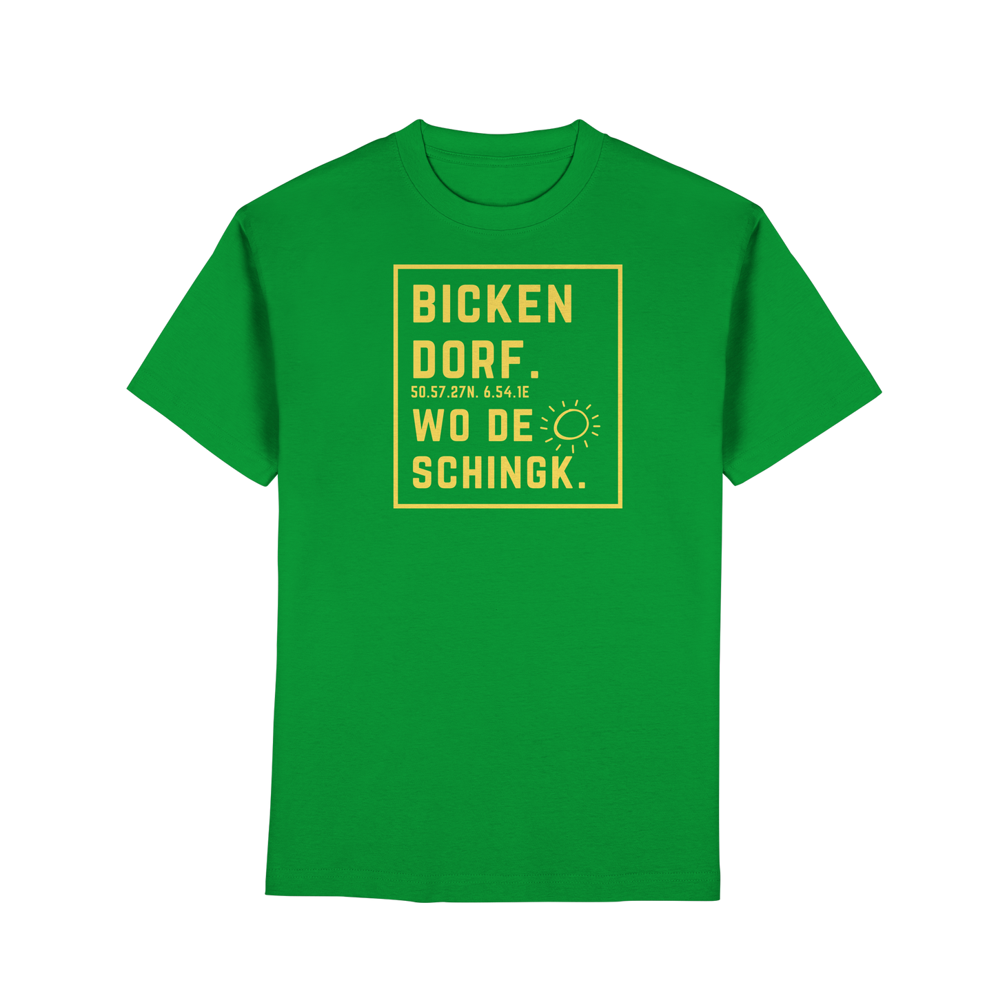 Wo de Sonn schingk - Bickendorf Druck - Premium Classic T-Shirt