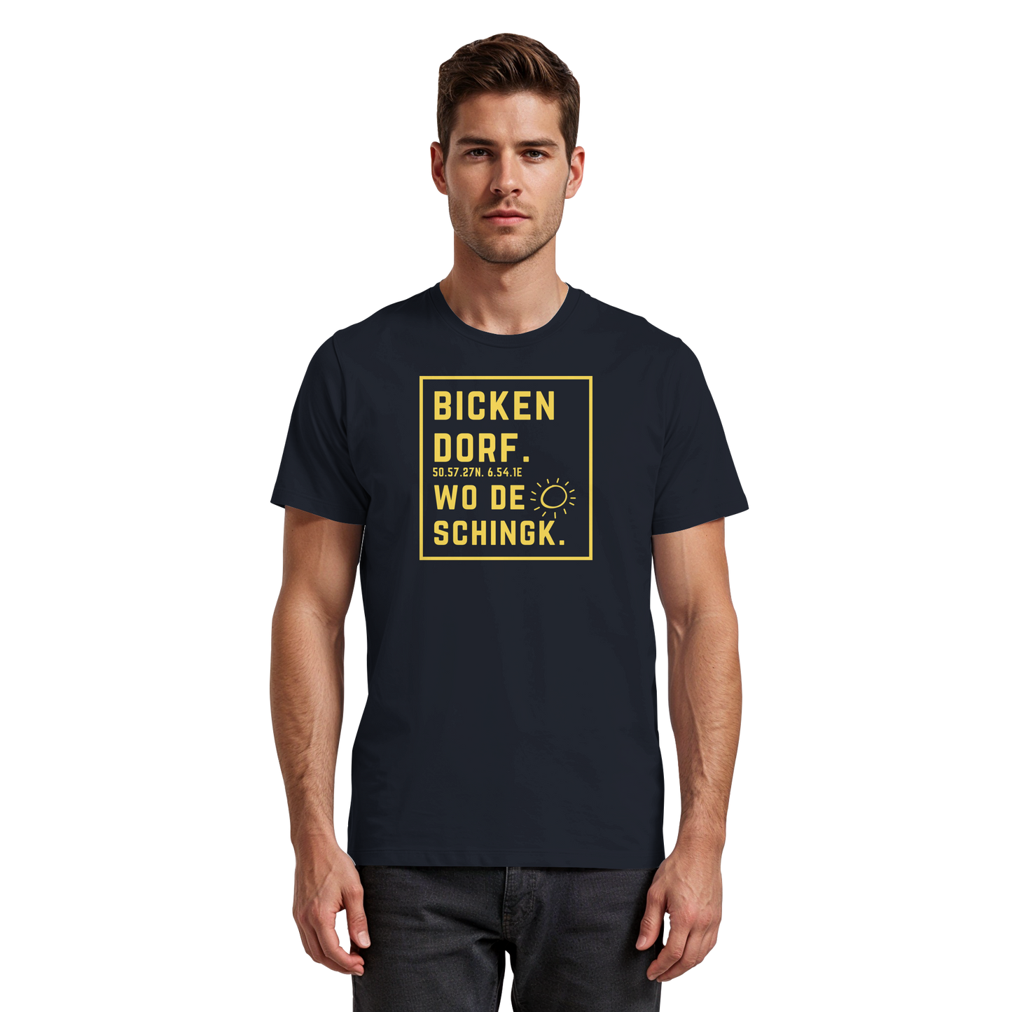 Wo de Sonn schingk - Bickendorf Druck - Premium Classic T-Shirt