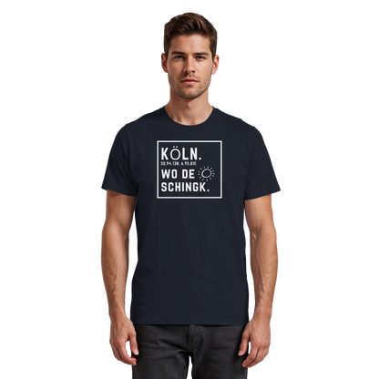 Wo de Sonn schingk - Köln Druck - Premium Classic T-Shirt