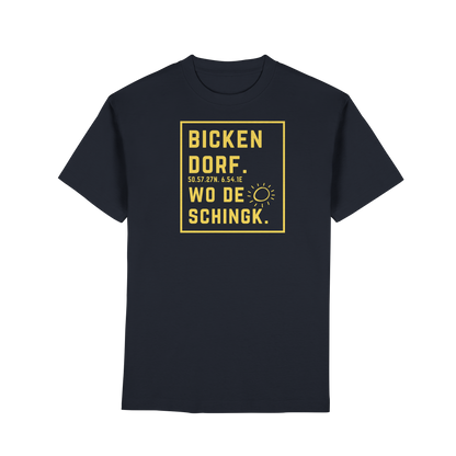 Wo de Sonn schingk - Bickendorf Druck - Premium Classic T-Shirt