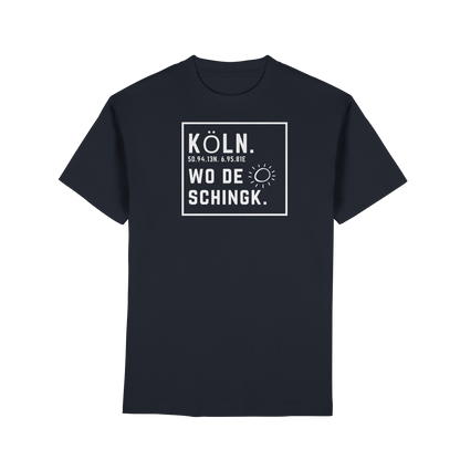 Wo de Sonn schingk - Köln Druck - Premium Classic T-Shirt