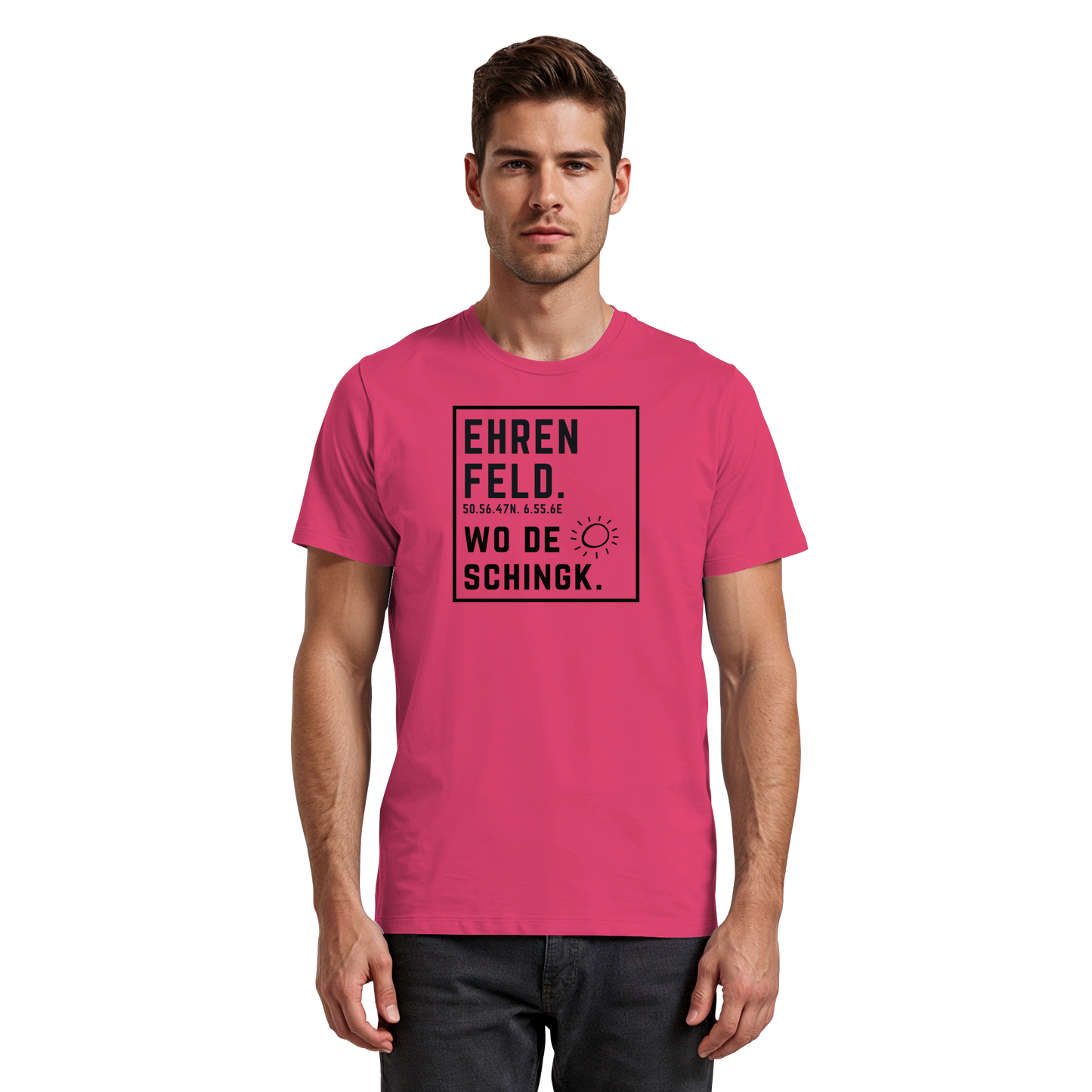 Wo de Sonn schingk - Ehrenfeld Druck  - Premium Classic T-Shirt