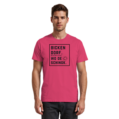 Wo de Sonn schingk - Bickendorf Druck  - Premium Classic T-Shirt