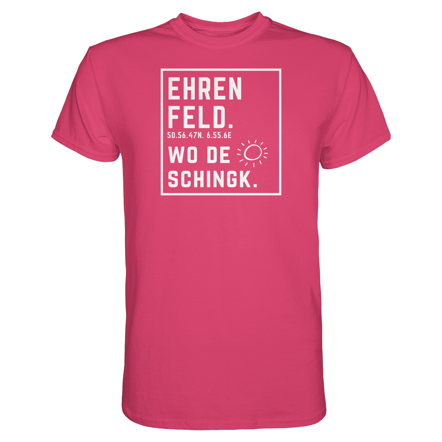 Wo de Sonn schingk - Ehrenfeld Druck - Premium Classic T-Shirt