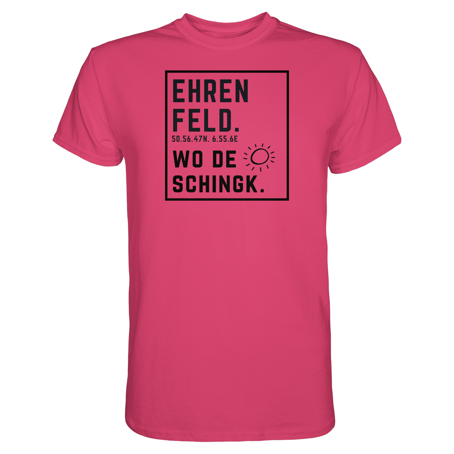 Wo de Sonn schingk - Ehrenfeld Druck  - Premium Classic T-Shirt