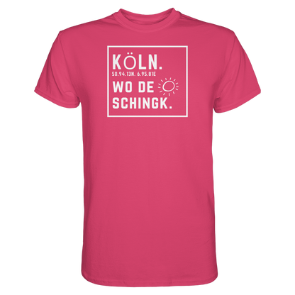 Wo de Sonn schingk - Köln Druck - Premium Classic T-Shirt