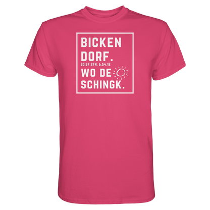 Wo de Sonn schingk - Bickendorf Druck - Premium Classic T-Shirt