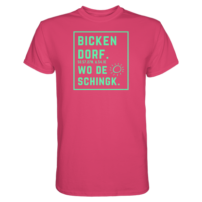 Wo de Sonn schingk - Bickendorf Druck - Premium Classic T-Shirt