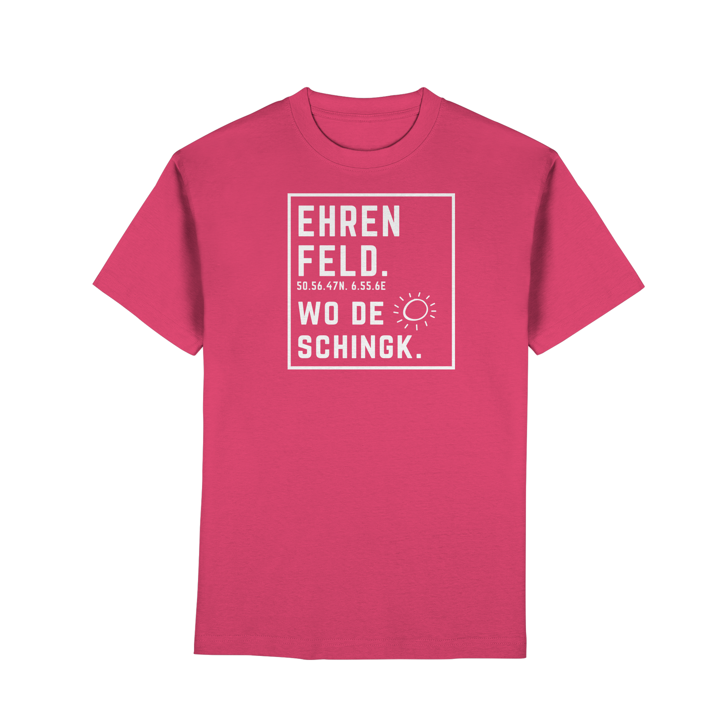Wo de Sonn schingk - Ehrenfeld Druck - Premium Classic T-Shirt