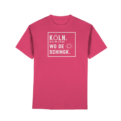 Wo de Sonn schingk - Köln Druck - Premium Classic T-Shirt