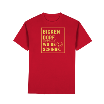 Wo de Sonn schingk - Bickendorf Druck - Premium Classic T-Shirt