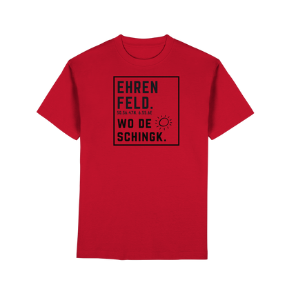 Wo de Sonn schingk - Ehrenfeld Druck  - Premium Classic T-Shirt