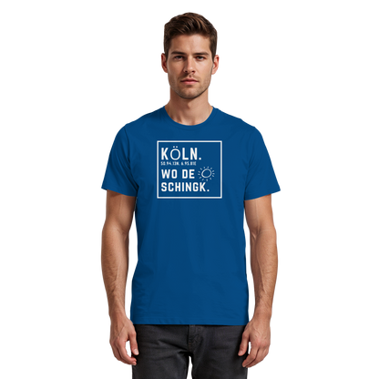 Wo de Sonn schingk - Köln Druck - Premium Classic T-Shirt