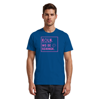 Wo de Sonn schingk - Köln Druck  - Premium Classic T-Shirt