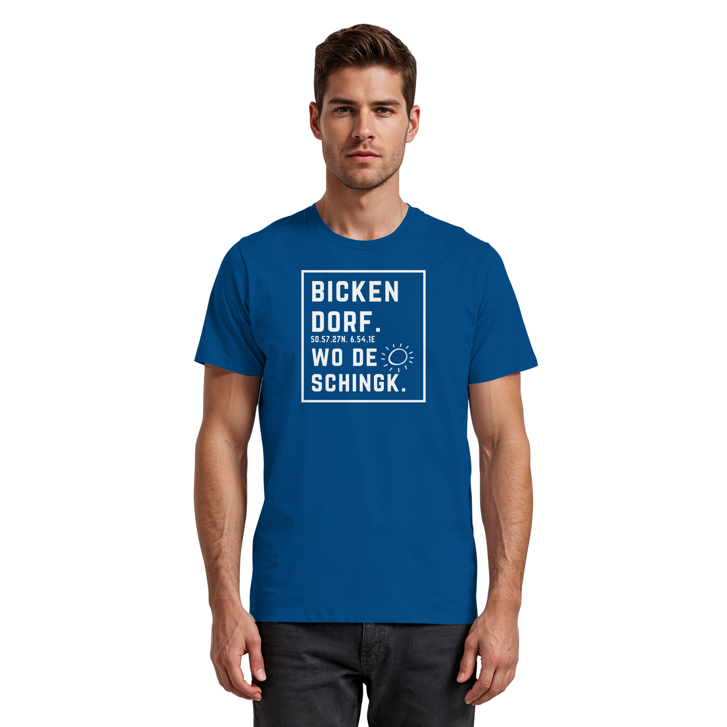 Wo de Sonn schingk - Bickendorf Druck - Premium Classic T-Shirt