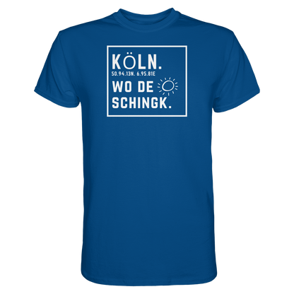 Wo de Sonn schingk - Köln Druck - Premium Classic T-Shirt