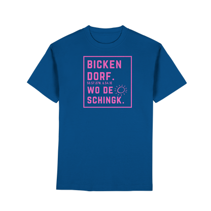 Wo de Sonn schingk - Bickendorf Druck  - Premium Classic T-Shirt
