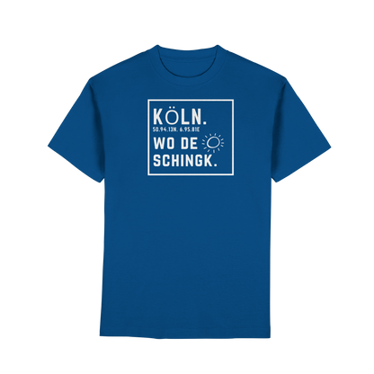 Wo de Sonn schingk - Köln Druck - Premium Classic T-Shirt