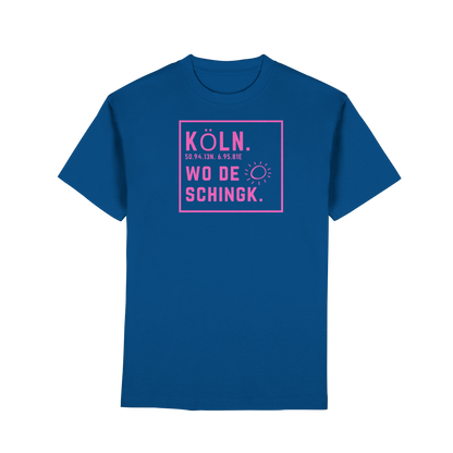 Wo de Sonn schingk - Köln Druck  - Premium Classic T-Shirt