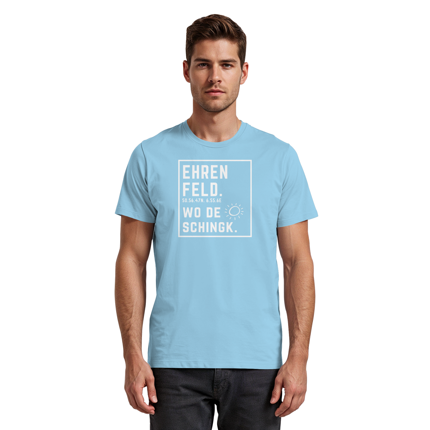 Wo de Sonn schingk - Ehrenfeld Druck - Premium Classic T-Shirt