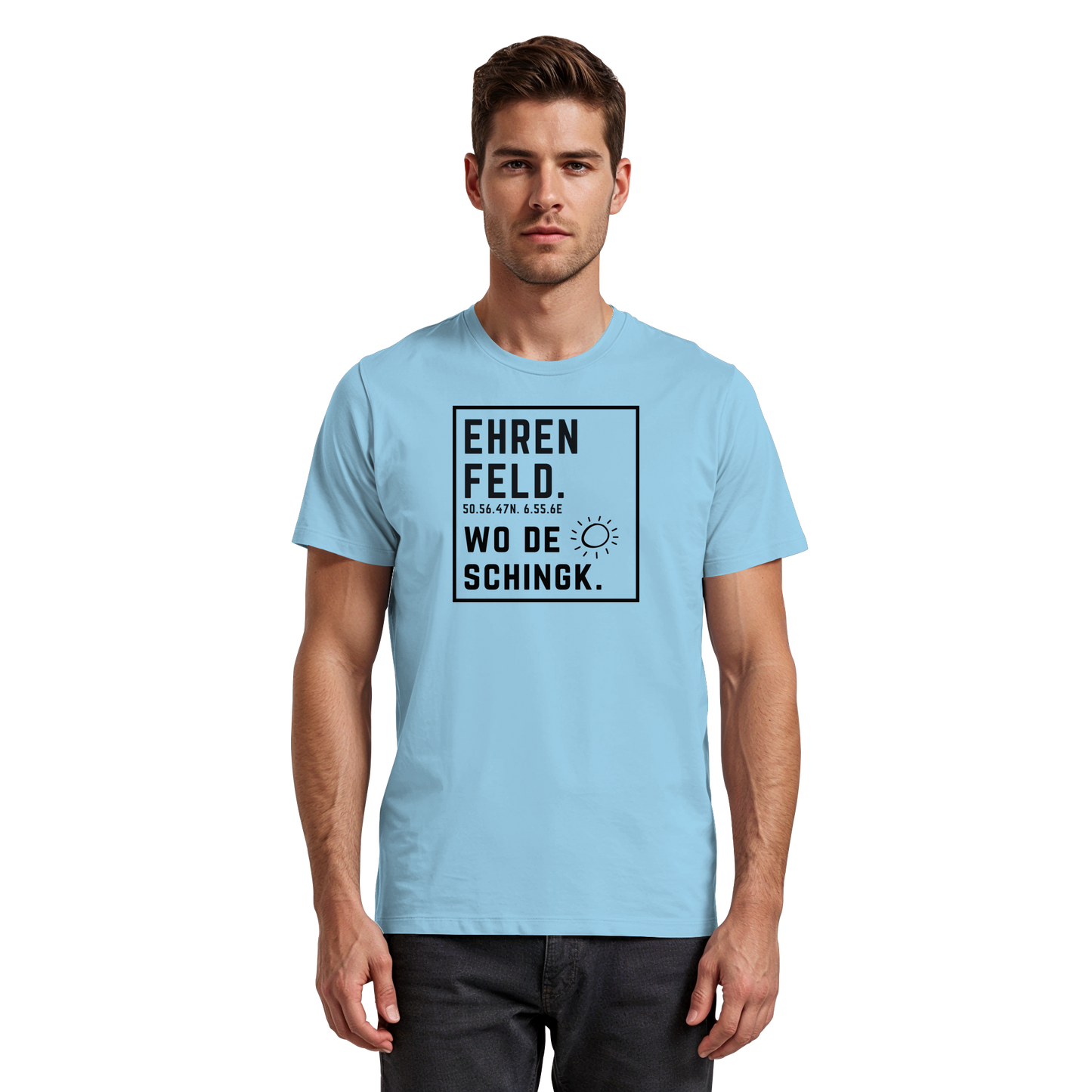 Wo de Sonn schingk - Ehrenfeld Druck  - Premium Classic T-Shirt