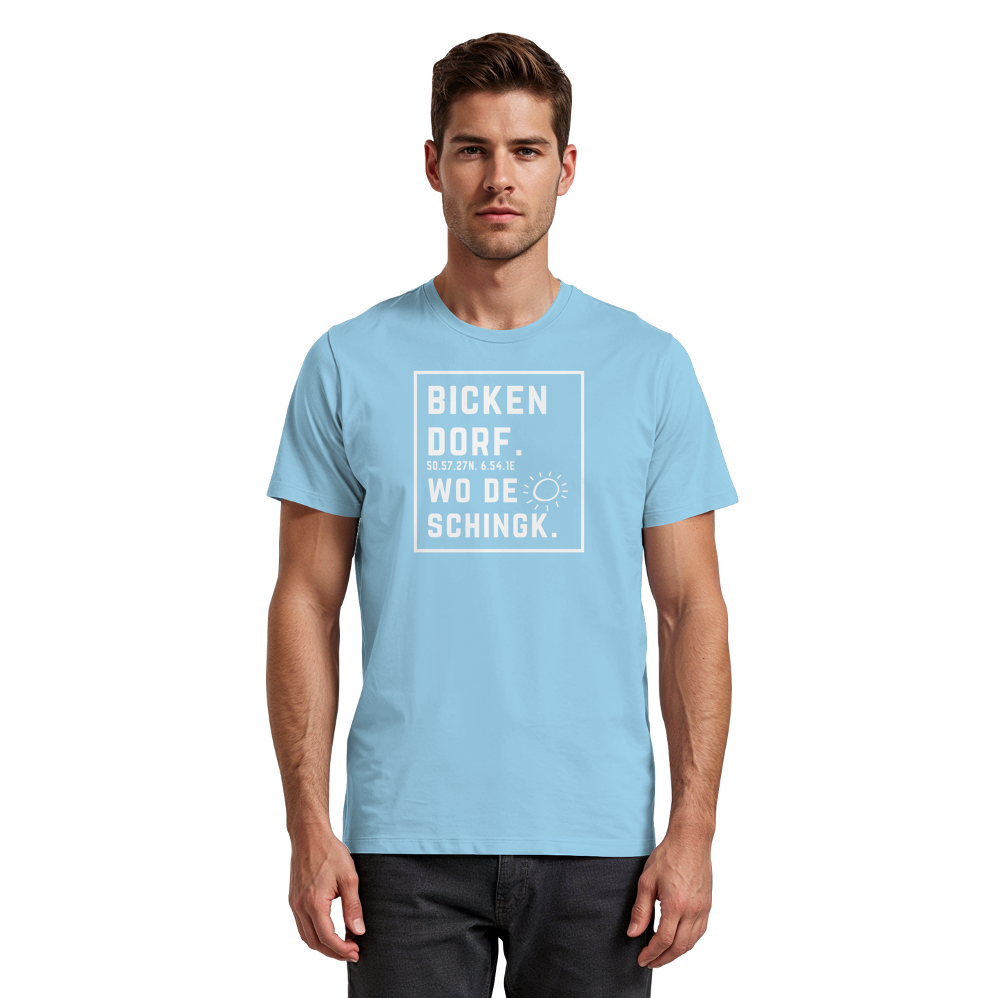Wo de Sonn schingk - Bickendorf Druck - Premium Classic T-Shirt