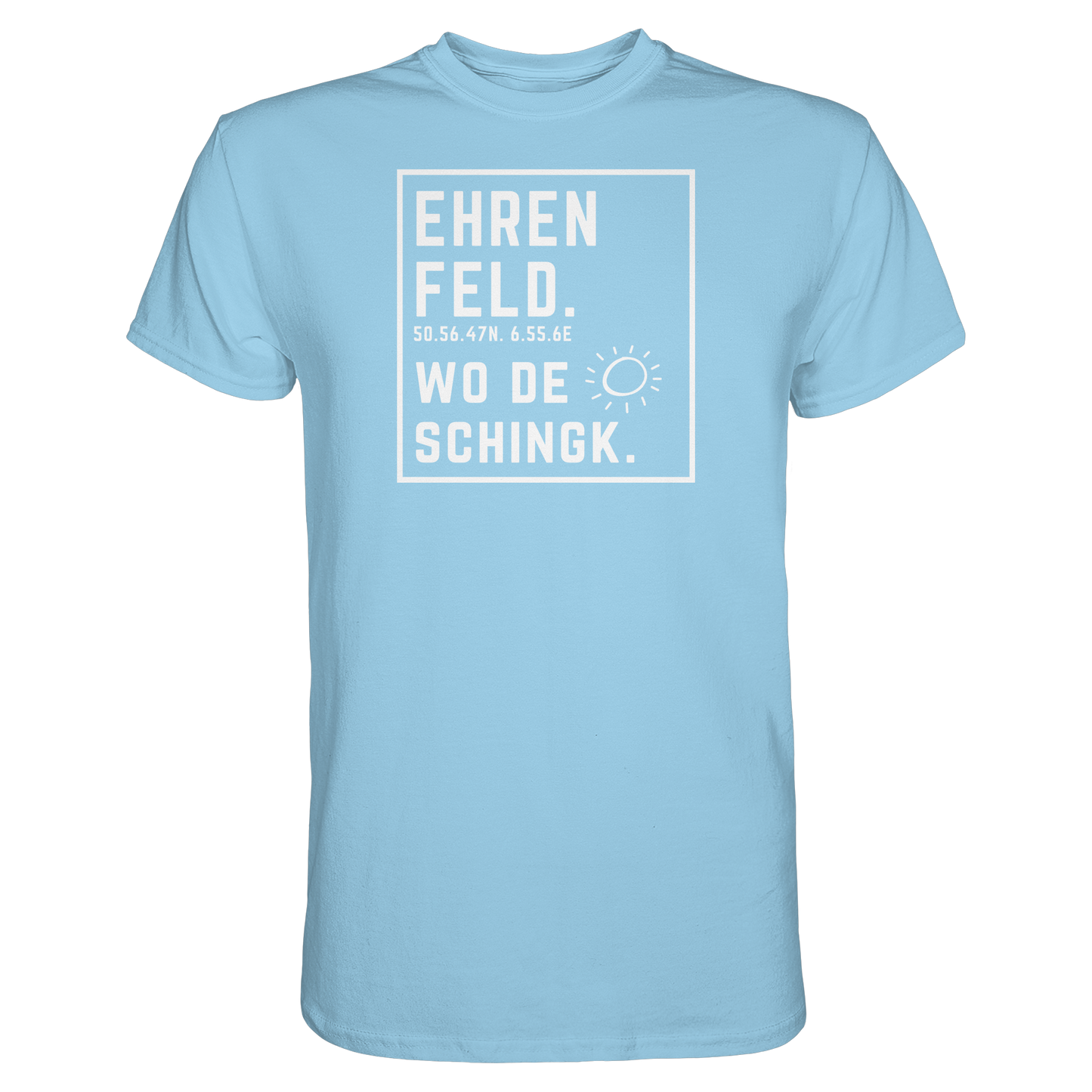 Wo de Sonn schingk - Ehrenfeld Druck - Premium Classic T-Shirt