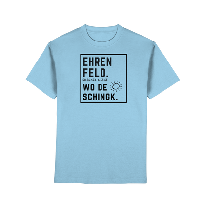 Wo de Sonn schingk - Ehrenfeld Druck  - Premium Classic T-Shirt