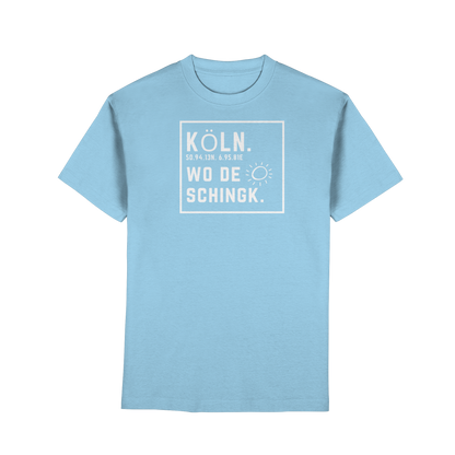 Wo de Sonn schingk - Köln Druck - Premium Classic T-Shirt