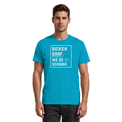 Wo de Sonn schingk - Bickendorf Druck - Premium Classic T-Shirt