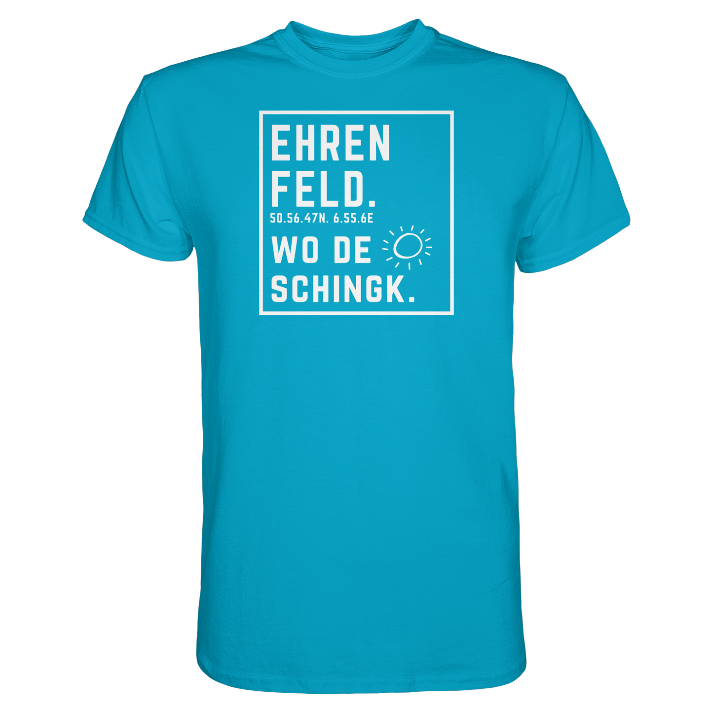 Wo de Sonn schingk - Ehrenfeld Druck - Premium Classic T-Shirt