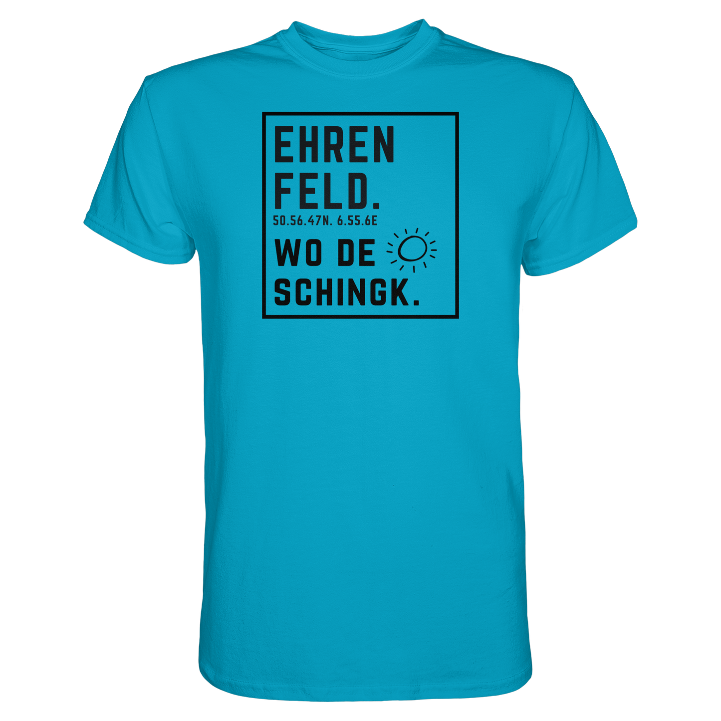 Wo de Sonn schingk - Ehrenfeld Druck  - Premium Classic T-Shirt