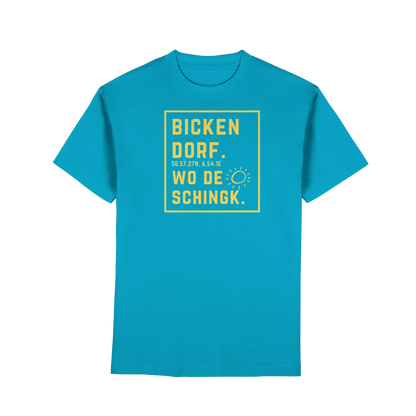 Wo de Sonn schingk - Bickendorf Druck - Premium Classic T-Shirt