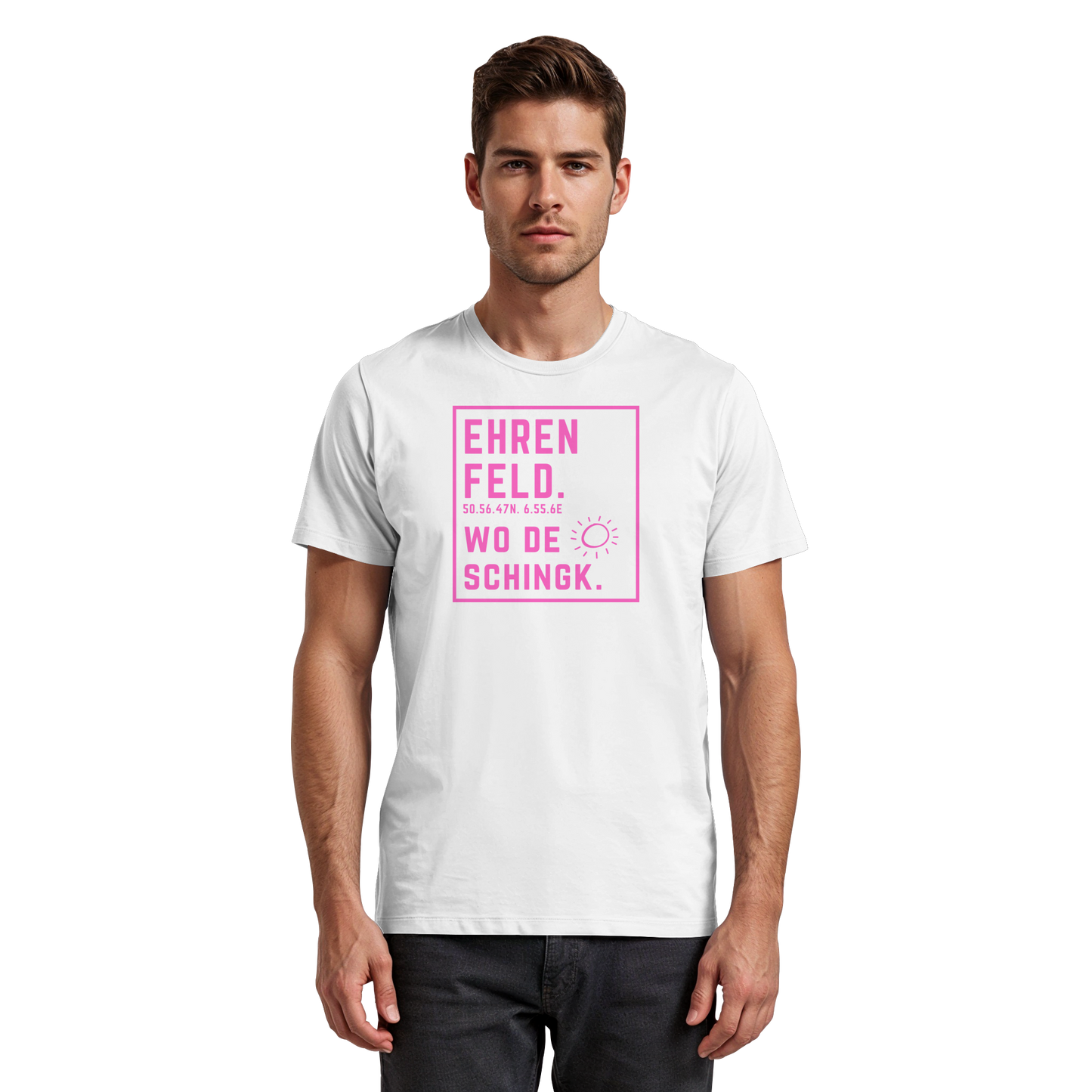 Wo de Sonn schingk - Ehrenfeld Druck   - Premium Classic T-Shirt