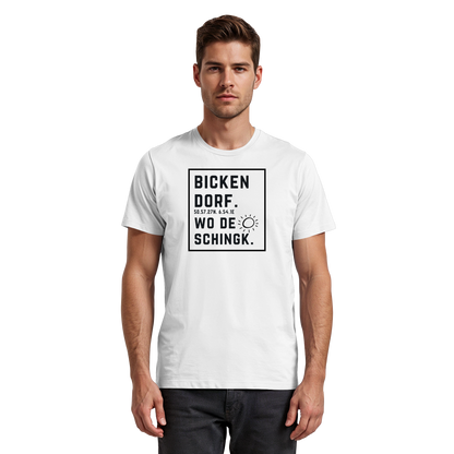 Wo de Sonn schingk - Bickendorf Druck  - Premium Classic T-Shirt